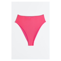 H & M - Bikinové kalhotky brazilian - růžová