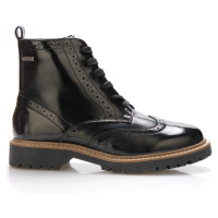 Černé lesklé kotníkové boty Jane Klain