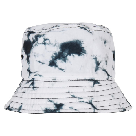 Batikový oboustranný bucket klobouk černo/bílý Flexfit