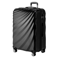 Velký rodinný cestovní kufr ROWEX Pulse Barva: Černá