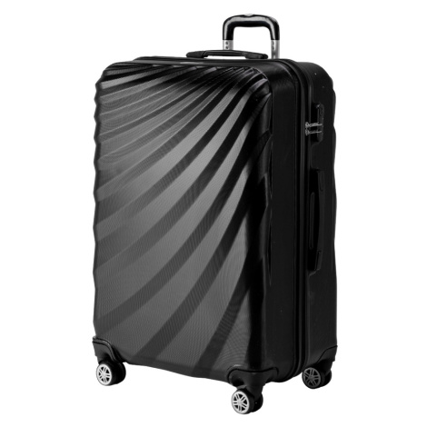 Velký rodinný cestovní kufr ROWEX Pulse Barva: Černá