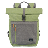 Travelite Basics Roll-up Backpack Green/Grey 35 L TRAVELITE-96310-80