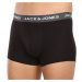 5PACK pánské boxerky Jack and Jones černé (12142342)