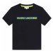 Dětské bavlněné tričko Marc Jacobs tmavomodrá barva, s potiskem