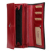 Dámská kožená peněženka Lagen Heda - červeno-černá