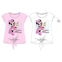 Minnie Mouse - licence Dívčí tričko - Minnie Mouse 52029475, bílá Barva: Bílá