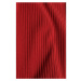 M544 Maxi šaty s rozparkem na nohou - cihlově červené