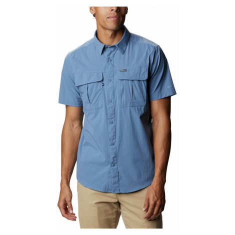 Košile Columbia Newton Ridge™ Short Sleeve M - modrá