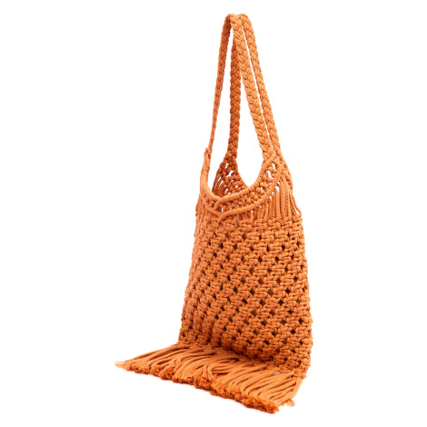 Orsay Hnědá dámská pletená taška s ozdobným detailem - Dámské