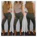 Moderní dámské džíny s roztrhanými proužky - 5 barev FashionEU