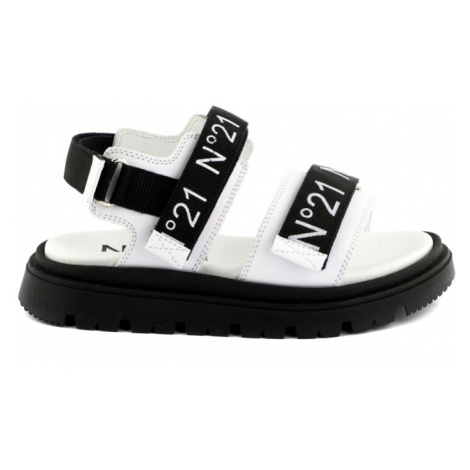 Sandále no21 logo tape sandals bílá N°21