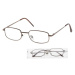 KEEN Čtecí brýle + 2.50 šedohnědé v etui, Počet dioptrií: +2,50
