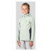 Hannah CAPRA JR Dívčí softshellová bunda, světle zelená, velikost