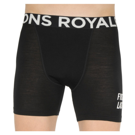 Pánské boxerky Mons Royale merino černé (100088-1075-001)