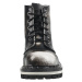boty kožené unisex - 6 dírkové - STEADY´S - STE/6/PAS_white/black