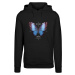 Pánská mikina Become The Change Butterfly Hoody černá