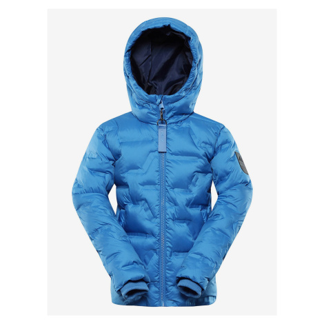 Modrá dětská zimní bunda NAX RAFFO