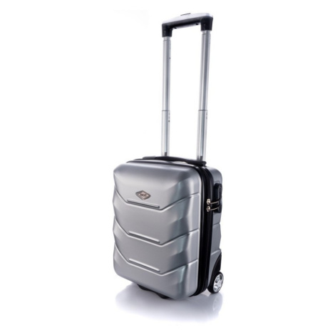 Rogal Stříbrný mini luxusní příruční kufr "Luxury" - S (25l)