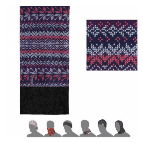 Sensor Pattern Flakes Multifunkční šátek s fleecem ZK16200174 fialová UNI