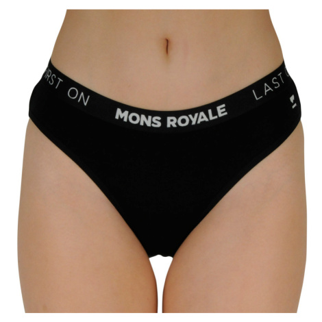Dámské kalhotky Mons Royale merino černé (100044-1169-001)