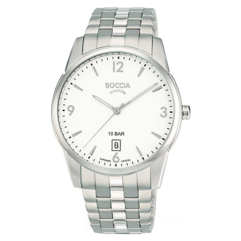 Boccia 3632-01 Men`s Watch Titanium 40mm Boccia Titanium