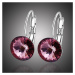 Sisi Jewelry Náušnice Swarovski Elements Amanda Vintage Pink E-ER0574(1) Růžová