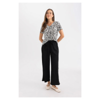 DEFACTO Culotte Wide Leg Wrap Capri