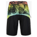 Zeleno-černé pánské vzorované plavky O'Neill HYPERFREAK PRO BLOCK 20'' BOARDSHORTS