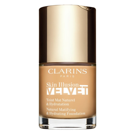 Clarins Skin Illusion Velvet tekutý make-up s matným finišem s vyživujícím účinkem odstín 105.5W