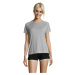 SOĽS Sporty Women Dámské funkční triko SL01159 Pure grey