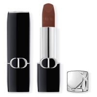 Dior Rouge Dior Velvet dlouhotrvající rtěnka - hydratační květinová péče o rty - 400 Nude Line 3