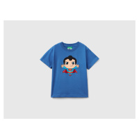 Benetton, Air Force Blue©&™ Dc Comics Superman T-shirt, Aviation Blue