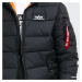 Bunda Alpha Industries Hooded Puffer Alpha FD Black