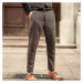 Kostkované pánské kalhoty Classic Fit Tweed