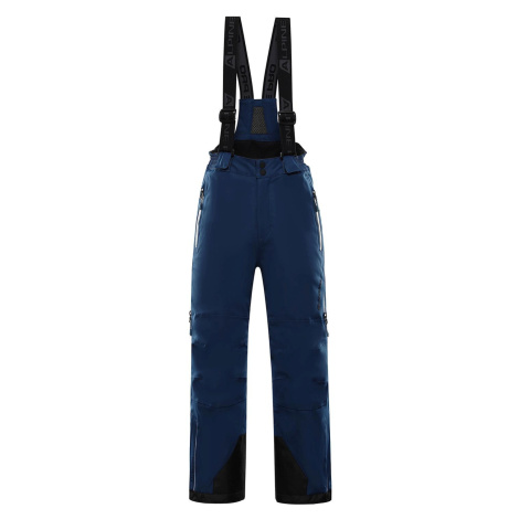 Dětské lyžařské kalhoty Alpine Pro NUDDO 5 - tmavě modrá