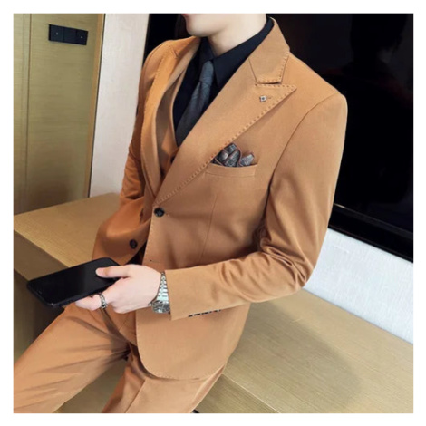 Trojdílný oblek 3v1 sako, vesta a kalhoty JF468 JFC FASHION
