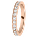 Morellato Bronzový prsten s krystaly Love Rings SNA40 52 mm