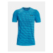 Modré pánské sportovní tričko Under Armour UA Seamless Radial SS