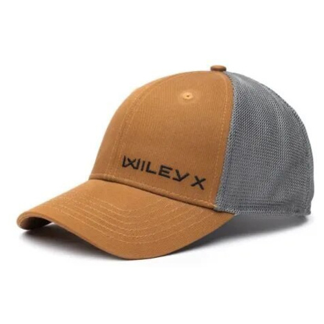 Kšiltovka Trucker Cap Logo Wiley X® – černá, Tan/Grey