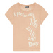 Tričko diesel t-uncutie-raw t-shirt růžová