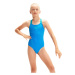 Dívčí plavky speedo medley logo medalist girl bondi blue/aquarium