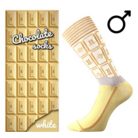 Lonka Chocolate Unisex trendy ponožky BM000002210200100015 White pánské