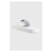 Pantofle Tommy Hilfiger RUBBER TH MONOGRAM POOL SLIDE pánské, bílá barva, FM0FM04464