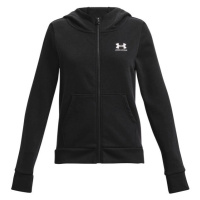 Under Armour RIVAL FLEECE LU Dívčí mikina, černá, velikost