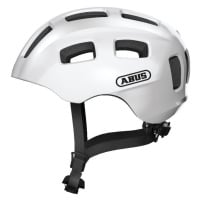 Abus Youn-I 2.0 Pearl White Dětská cyklistická helma