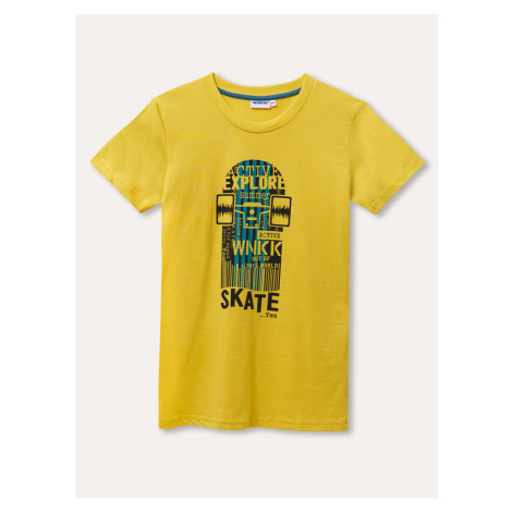 Chlapecké triko - Winkiki WTB 11984, žlutá/ 320 Barva: Žlutá