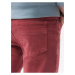 Červené pánské džíny Ombre Clothing P1058