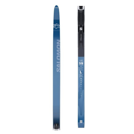 Salomon ESCAPE SNOW 59 POSI PLK AUTO Unisex běžecké lyže, tmavě modrá, velikost