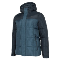 4F DOWN JACKET MEN´S Pánská péřová bunda, tmavě modrá, velikost
