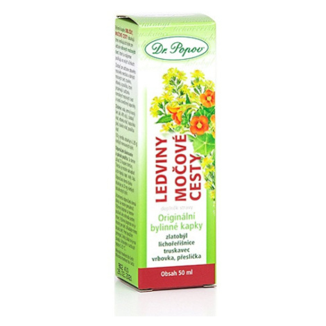DR. POPOV  Ledviny – močové cesty bylinné kapky 50 ml